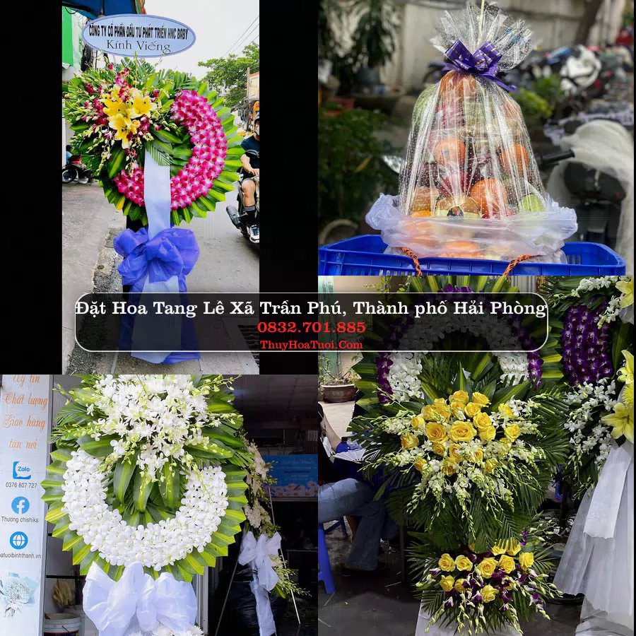 Đặt Hoa Tang Lễ tại Xã Trần Phú, Hải Phòng
