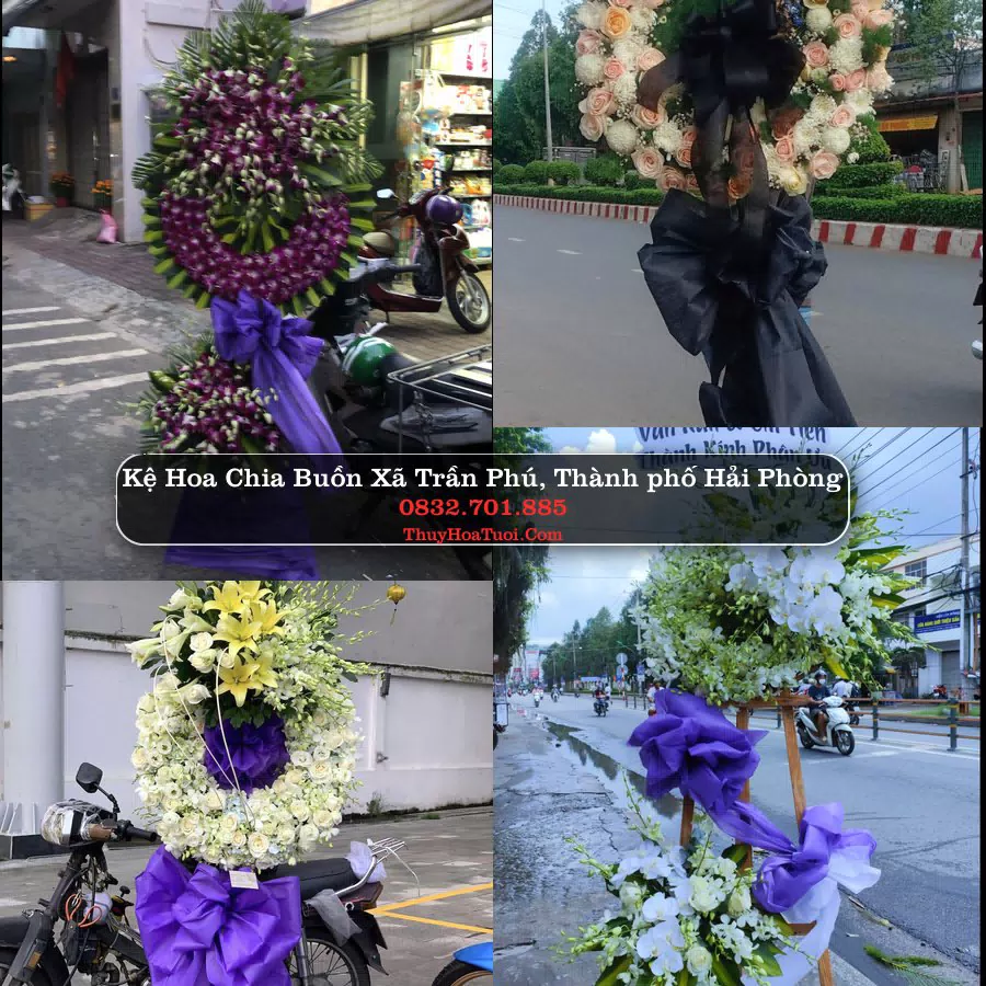 Vòng hoa chia buồn Xã Trần Phú - ThuyHoaTuoi.Com