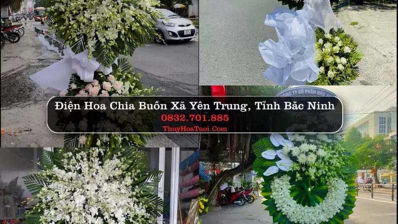 Đặt Vòng Hoa Tang Lễ tại Xã Yên Trung, Bắc Ninh