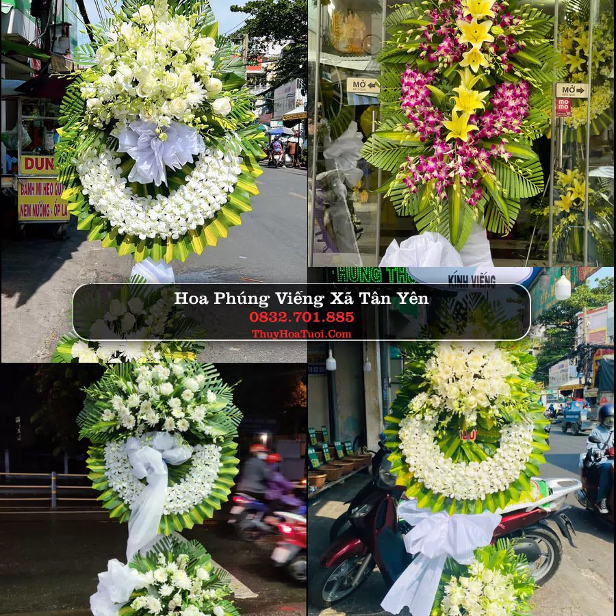 Đặt Vòng Hoa Tang Lễ tại Xã Tân Yên, Bắc Ninh