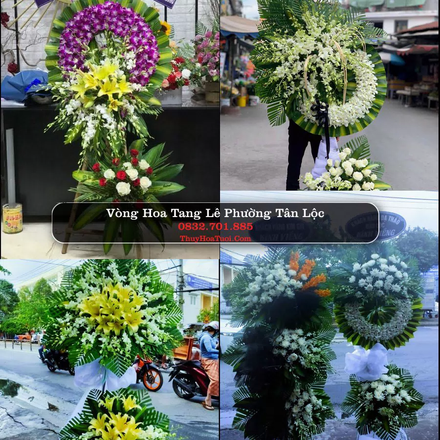 Đặt Vòng Hoa Chia Buồn tại Phường Tân Lộc, Cần Thơ