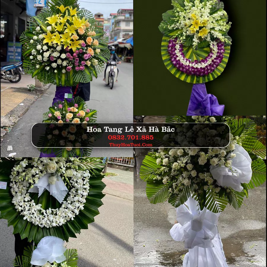 Vòng hoa chia buồn Xã Hà Bắc - ThuyHoaTuoi.Com