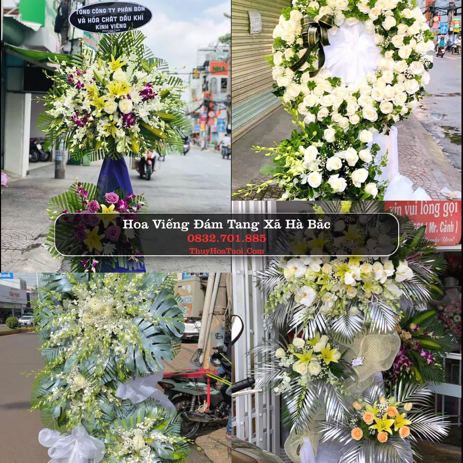Kệ hoa tang lễ giao tại Xã Hà Bắc, Hải Phòng