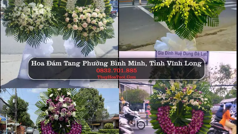 Đặt Hoa Chia Buồn tại Phường Bình Minh, Vĩnh Long