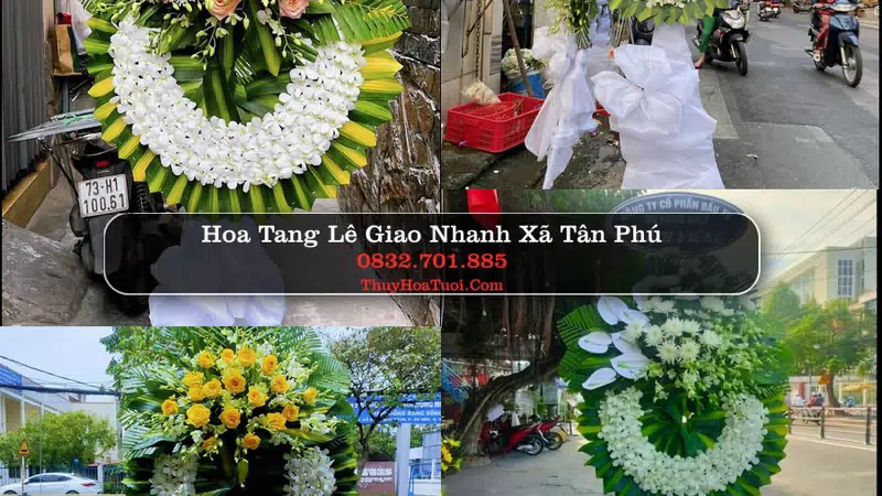 Đặt Vòng Hoa Tang Lễ tại Xã Tân Phú, Đồng Nai