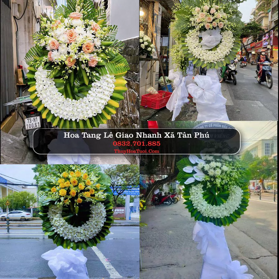 Đặt Vòng Hoa Tang Lễ tại Xã Tân Phú, Đồng Nai