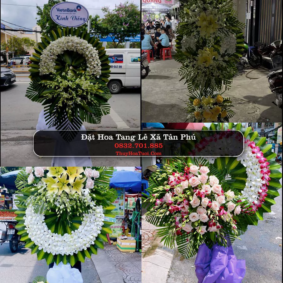 Kệ hoa tang lễ giao tại Xã Tân Phú, Đồng Nai