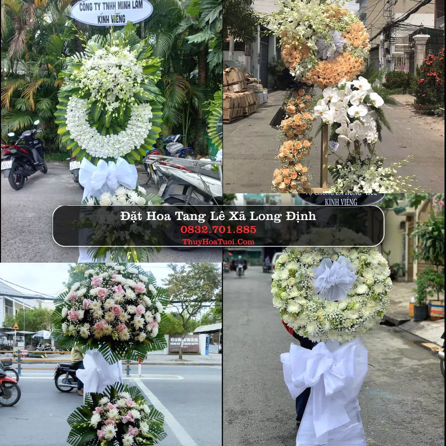 Đặt Hoa Chia Buồn tại Xã Long Định, Đồng Tháp