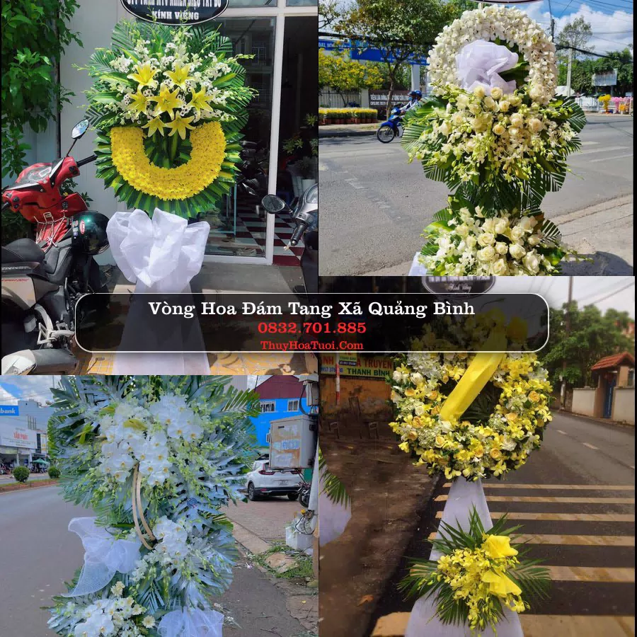 Kệ hoa tang lễ giao tại Xã Quảng Bình, Thanh Hóa