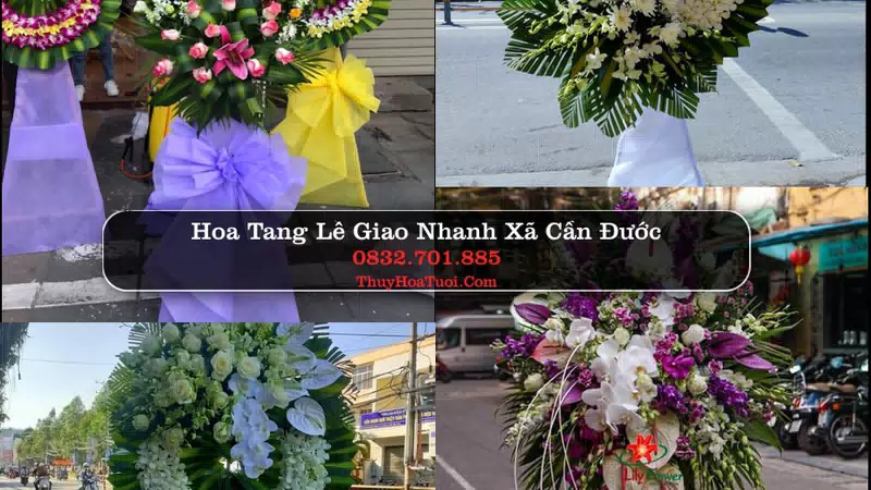 Đặt Hoa Chia Buồn tại Xã Cần Đước, Tây Ninh