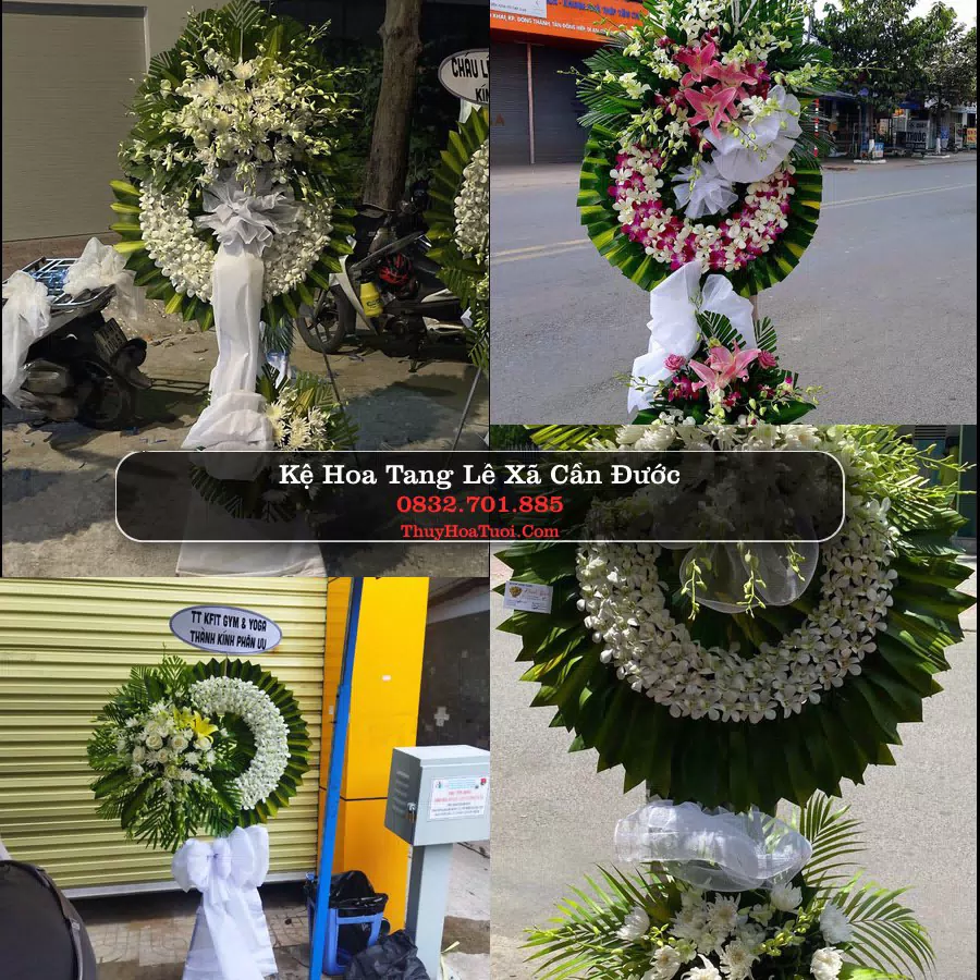 Kệ hoa tang lễ giao tại Xã Cần Đước, Tây Ninh