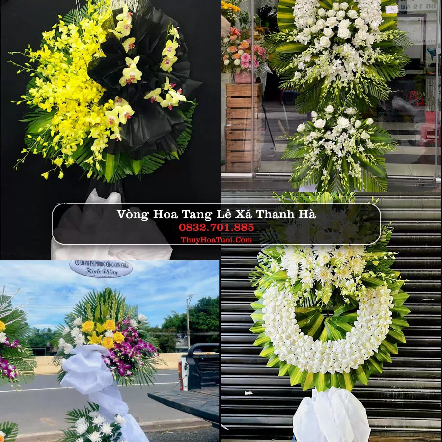 Kệ hoa tang lễ giao tại Xã Thanh Hà, Hải Phòng