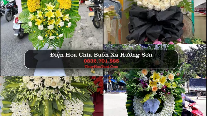 Đặt Vòng Hoa Chia Buồn tại Xã Hương Sơn, Hà Nội