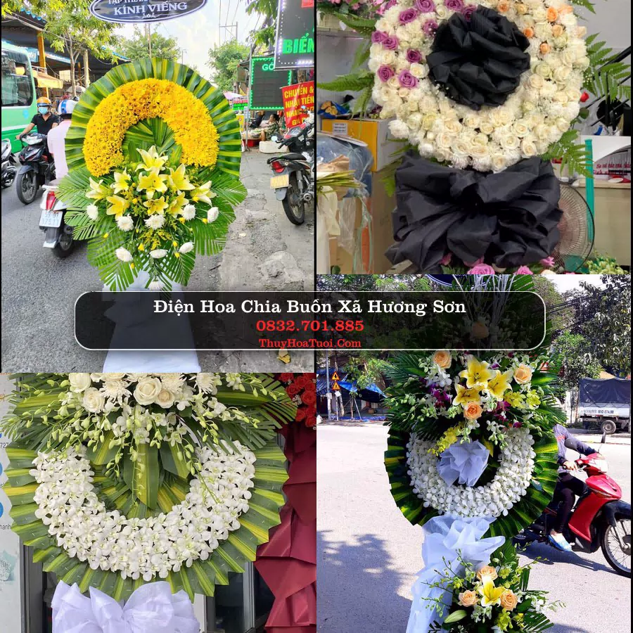 Đặt Vòng Hoa Chia Buồn tại Xã Hương Sơn, Hà Nội