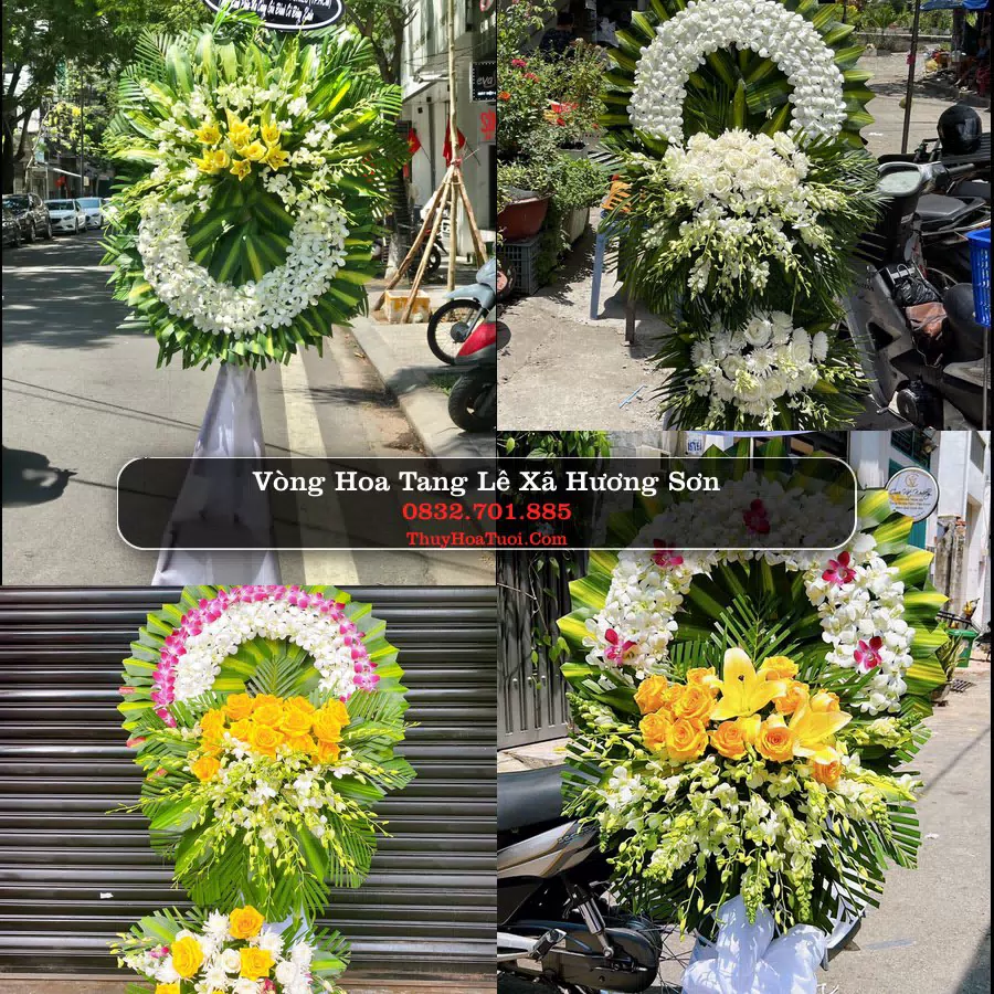 Kệ hoa tang lễ giao tại Xã Hương Sơn, Hà Nội