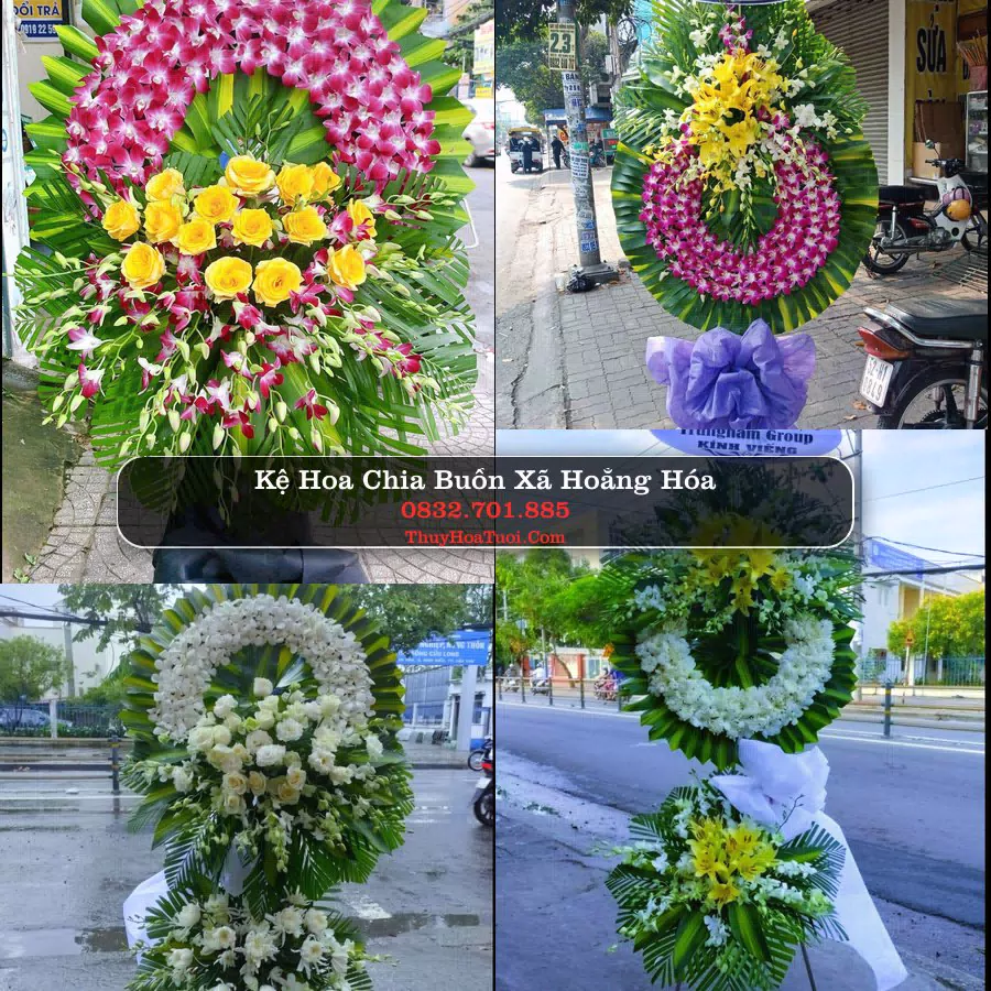 Kệ hoa tang lễ giao tại Xã Hoằng Hóa, Thanh Hóa