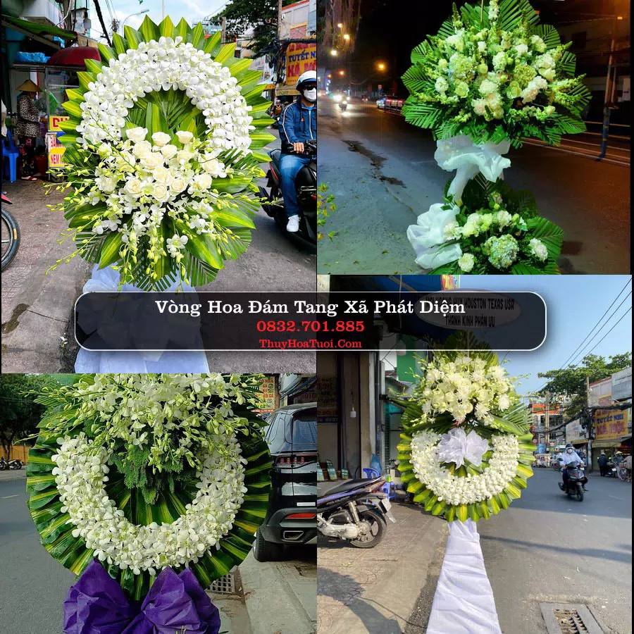 Đặt Vòng Hoa Tang Lễ tại Xã Phát Diệm, Ninh Bình
