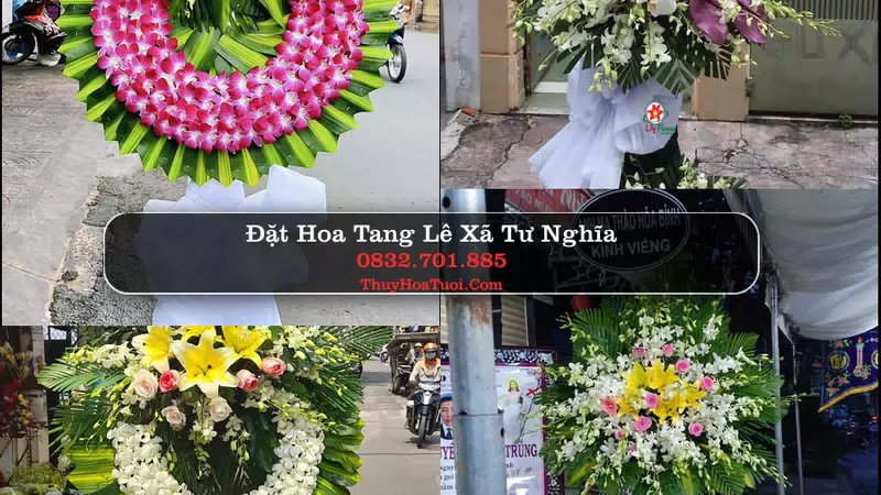 Đặt Vòng Hoa Chia Buồn tại Xã Tư Nghĩa, Quảng Ngãi
