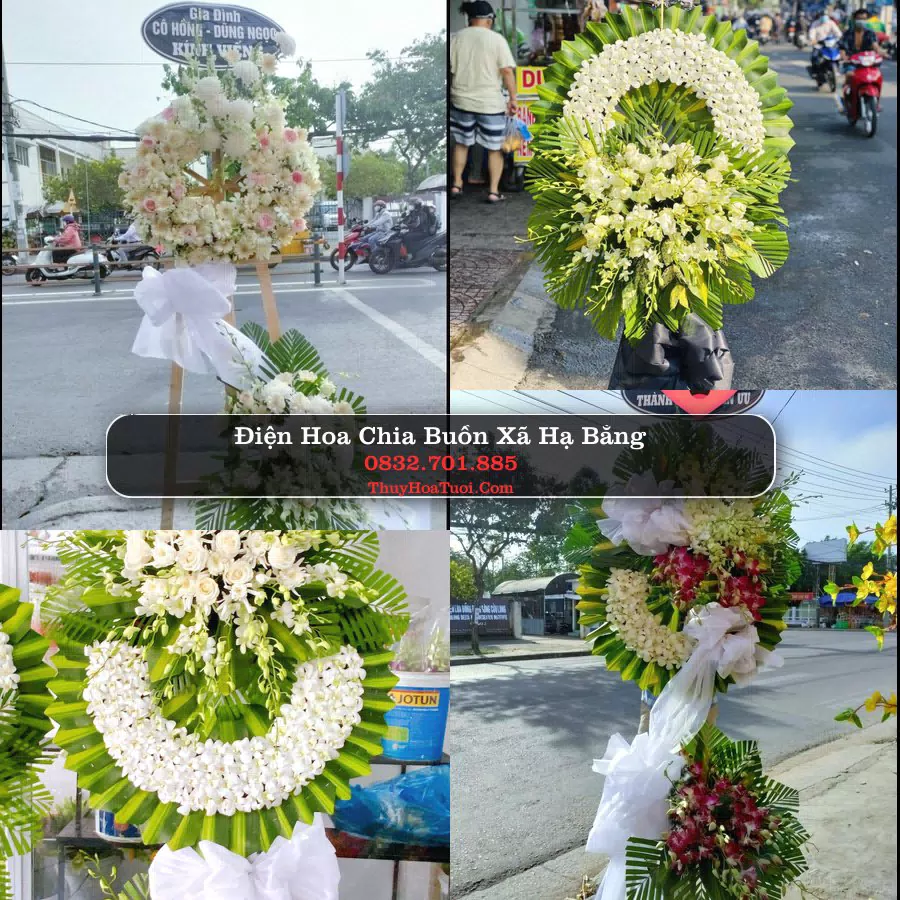Đặt Hoa Chia Buồn tại Xã Hạ Bằng, Hà Nội
