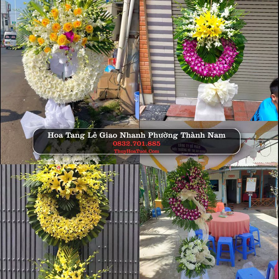 Đặt Vòng Hoa Chia Buồn tại Phường Thành Nam, Ninh Bình