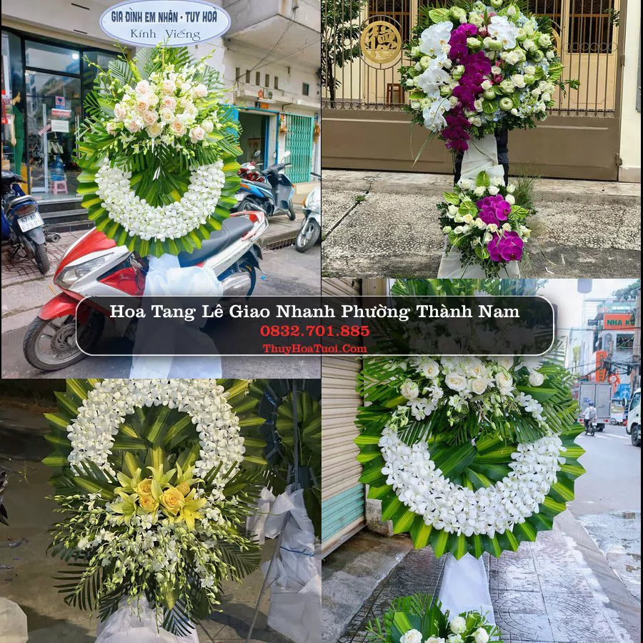 Kệ hoa tang lễ giao tại Phường Thành Nam, Ninh Bình