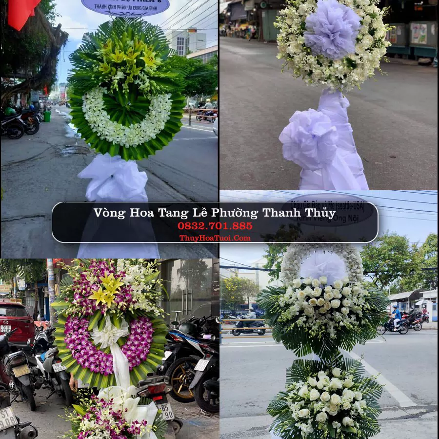 Kệ hoa tang lễ giao tại Phường Thanh Thủy, Huế