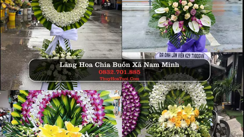 Đặt Vòng Hoa Tang Lễ tại Xã Nam Minh, Ninh Bình