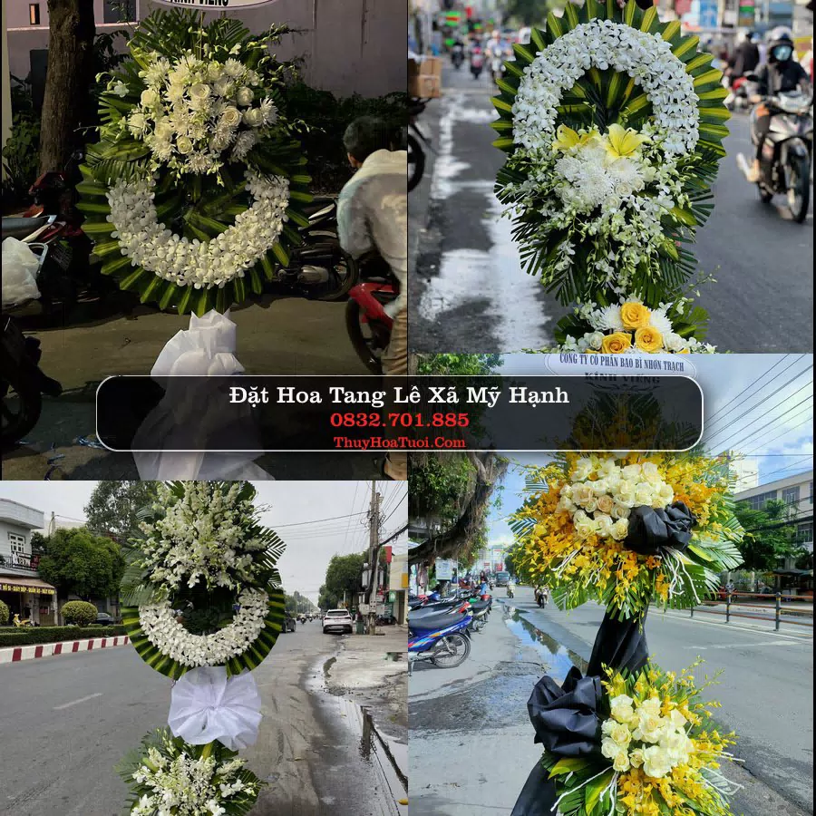 Đặt Hoa Chia Buồn tại Xã Mỹ Hạnh, Tây Ninh
