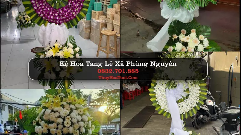 Hoa Tang Lễ Xã Phùng Nguyên Phú Thọ