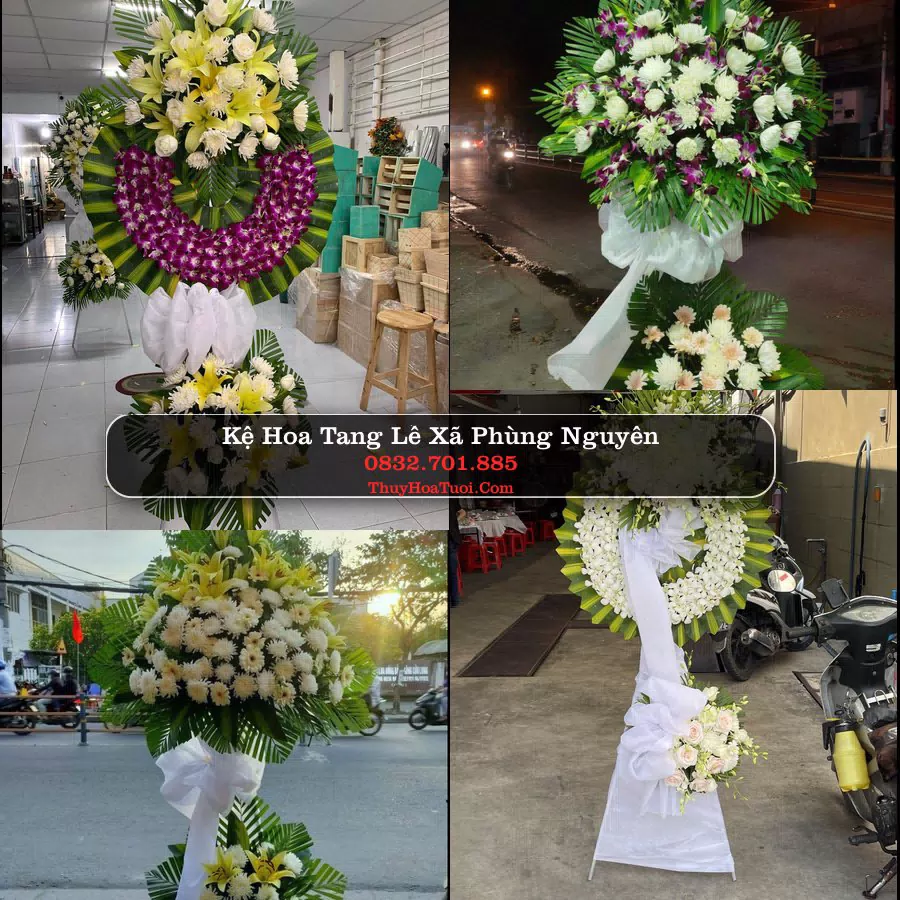 Hoa Tang Lễ Xã Phùng Nguyên Phú Thọ
