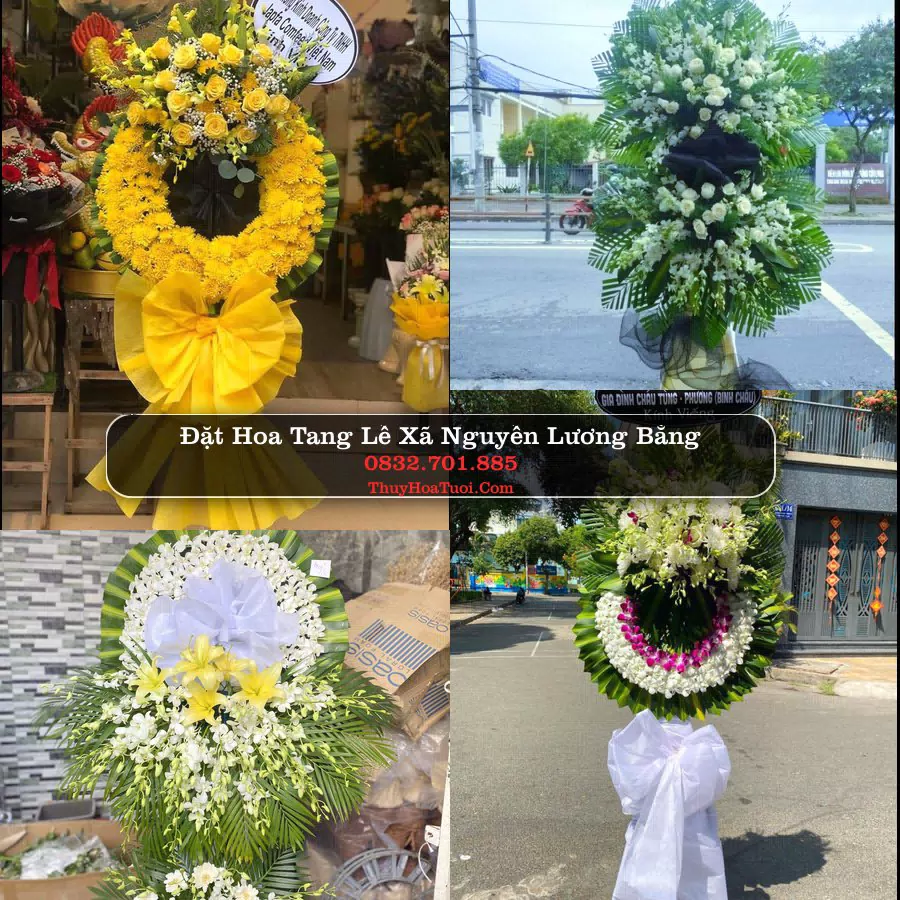 Đặt Vòng Hoa Chia Buồn tại Xã Nguyễn Lương Bằng, Hải Phòng