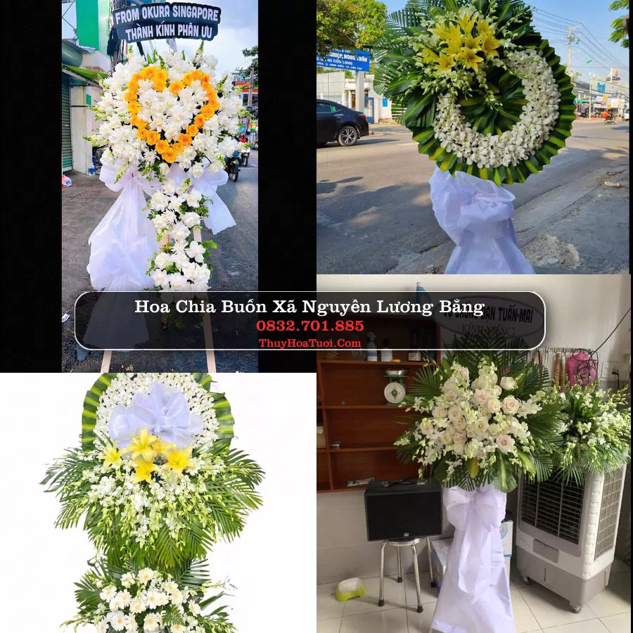 Kệ hoa tang lễ giao tại Xã Nguyễn Lương Bằng, Hải Phòng