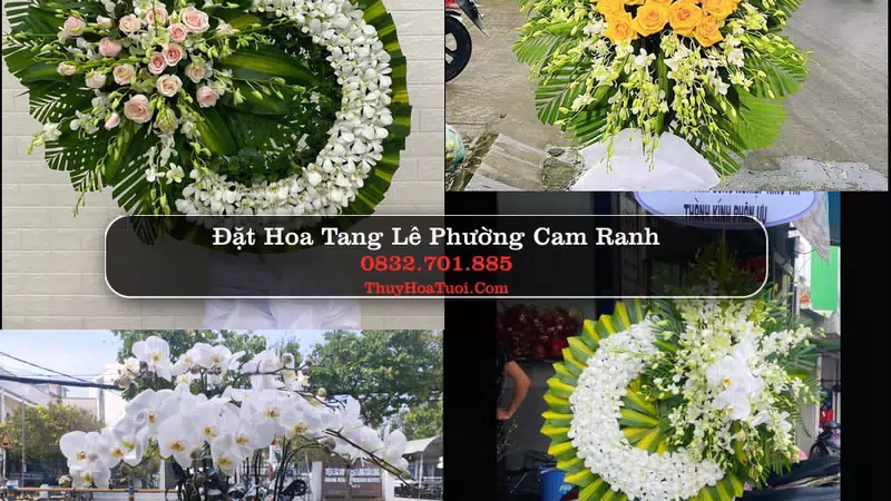 Đặt Vòng Hoa Chia Buồn tại Phường Cam Ranh, Khánh Hòa