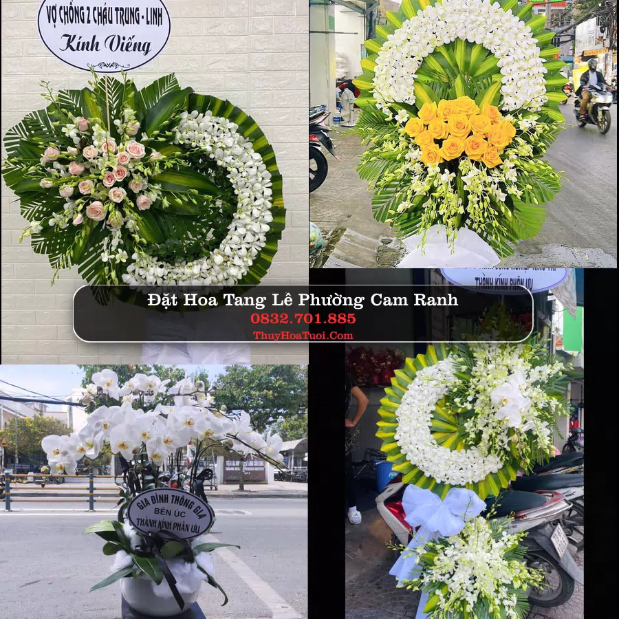 Đặt Vòng Hoa Chia Buồn tại Phường Cam Ranh, Khánh Hòa