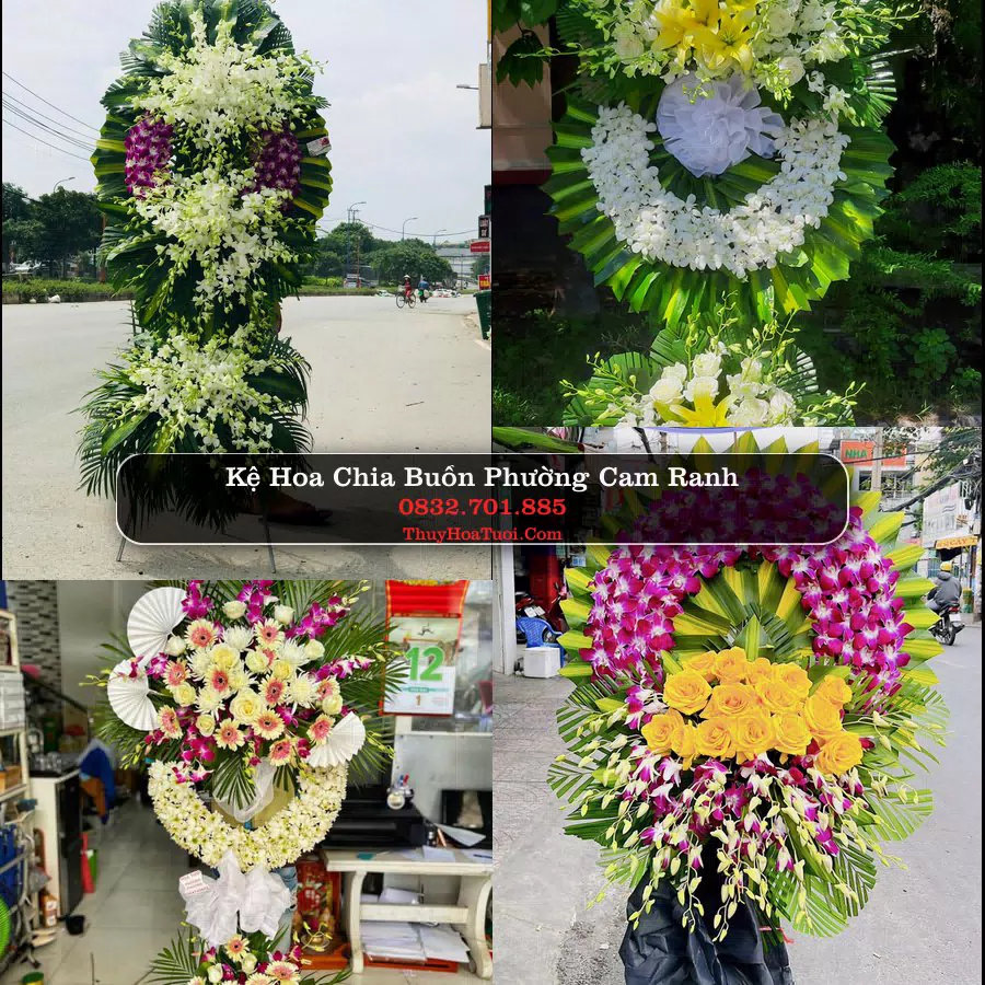 Kệ hoa tang lễ giao tại Phường Cam Ranh, Khánh Hòa