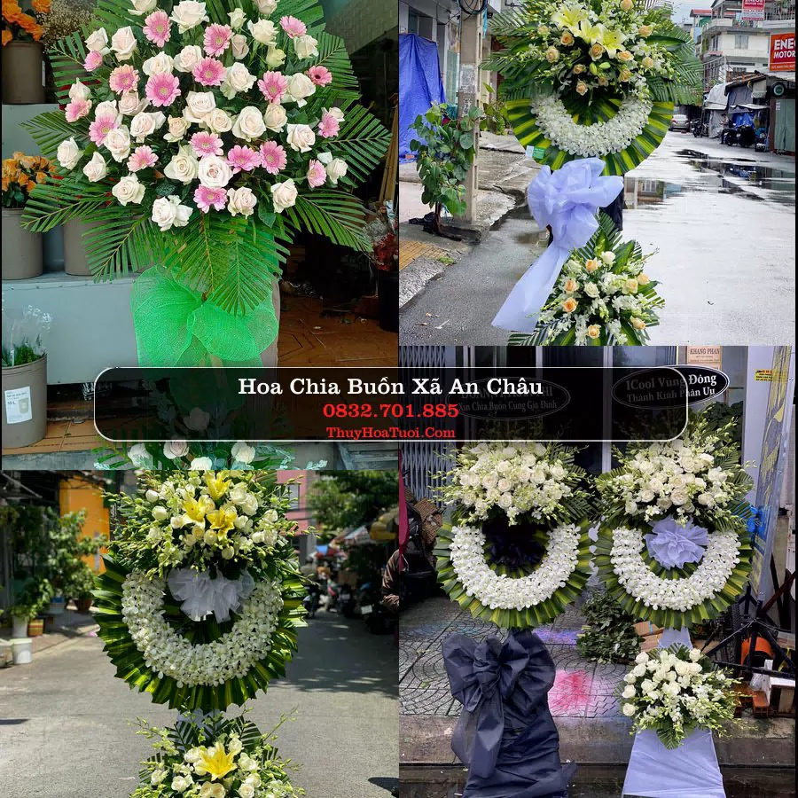Đặt Vòng Hoa Tang Lễ tại Xã An Châu, Nghệ An