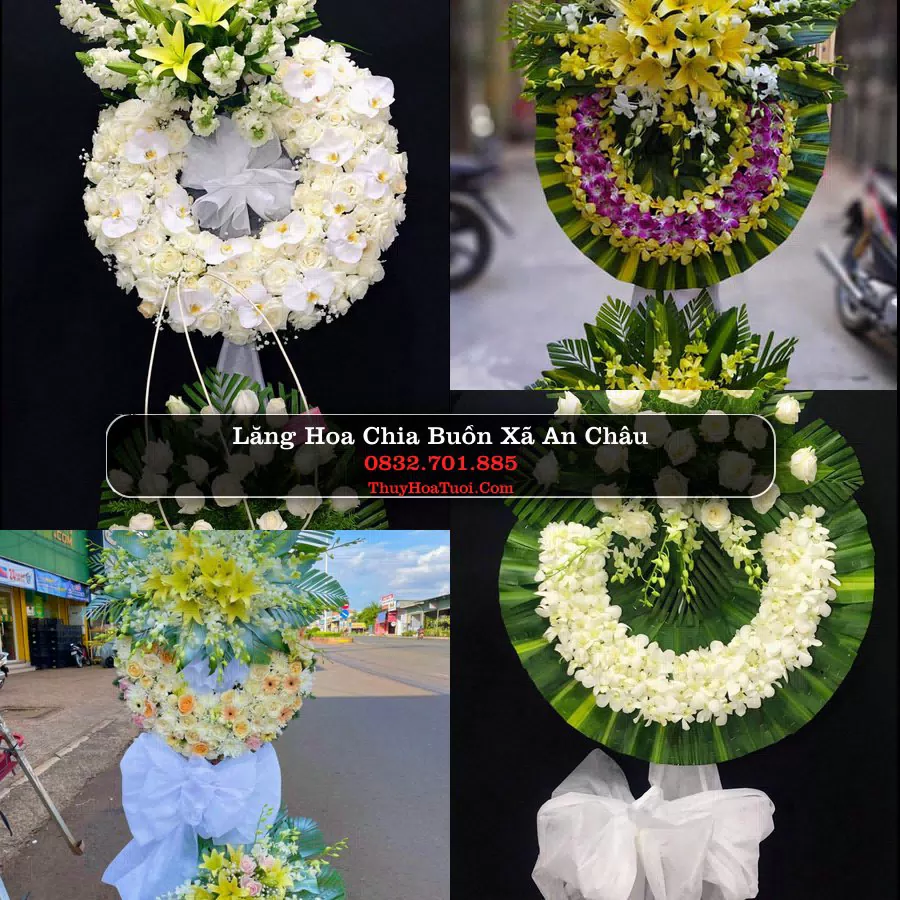 Kệ hoa tang lễ giao tại Xã An Châu, Nghệ An
