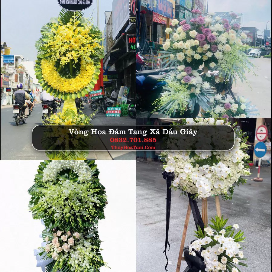 Đặt Vòng Hoa Chia Buồn tại Xã Dầu Giây, Đồng Nai