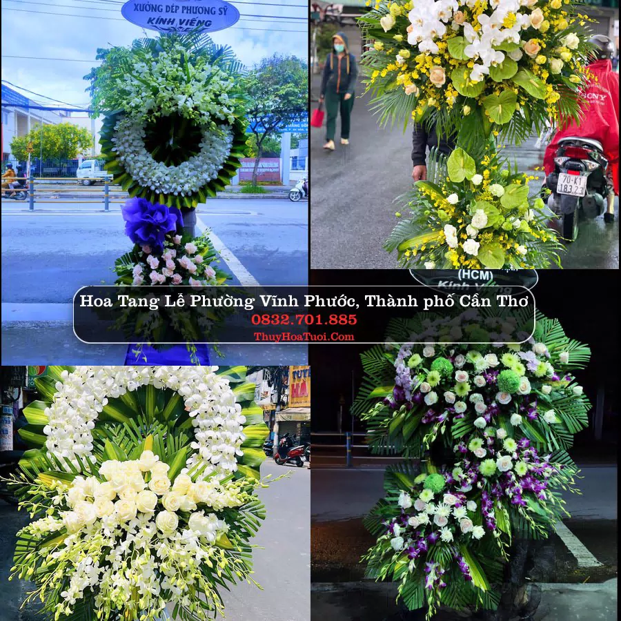 Đặt Vòng Hoa Chia Buồn tại Phường Vĩnh Phước, Cần Thơ