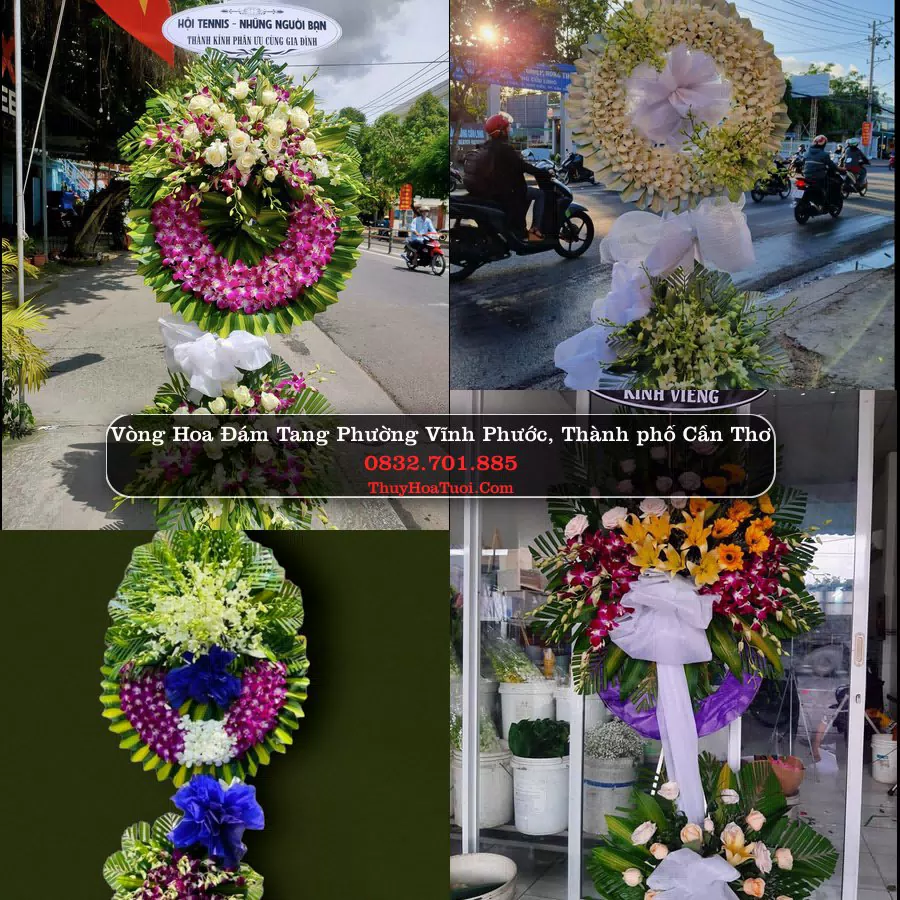 Kệ hoa tang lễ giao tại Phường Vĩnh Phước, Cần Thơ