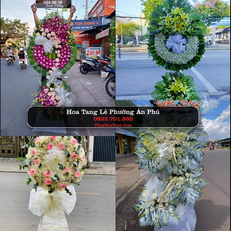 Kệ hoa tang lễ giao tại Phường An Phú, Gia Lai