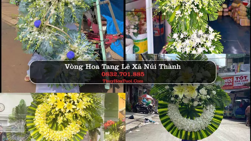 Đặt Vòng Hoa Tang Lễ tại Xã Núi Thành, Đà Nẵng