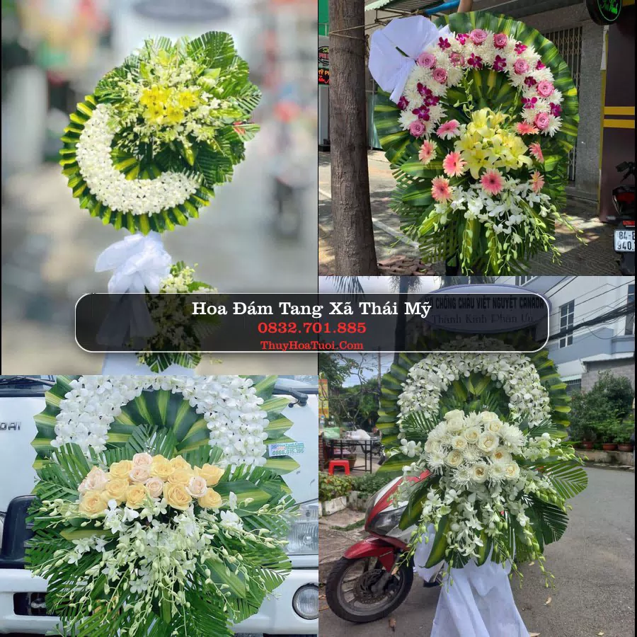 Đặt Hoa Tang Lễ tại Xã Thái Mỹ, TP.HCM