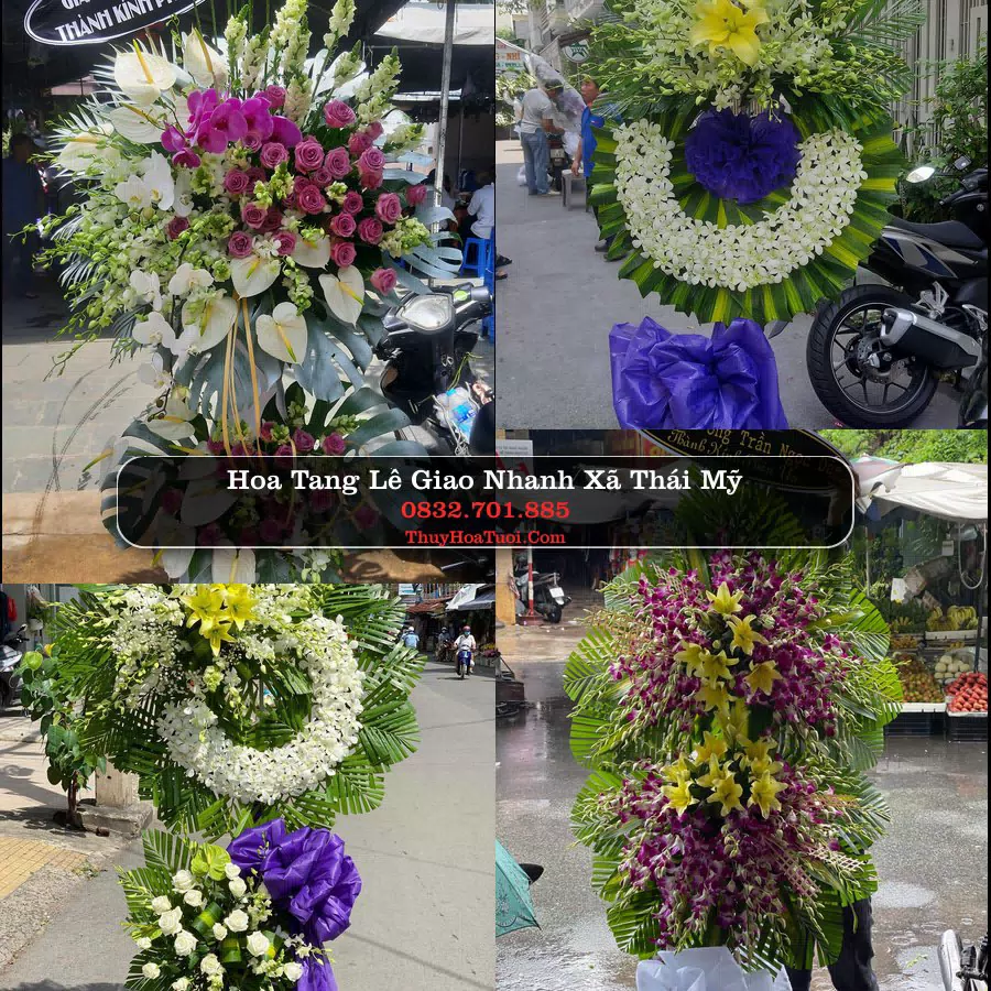 Kệ hoa tang lễ giao tại Xã Thái Mỹ, TP.HCM