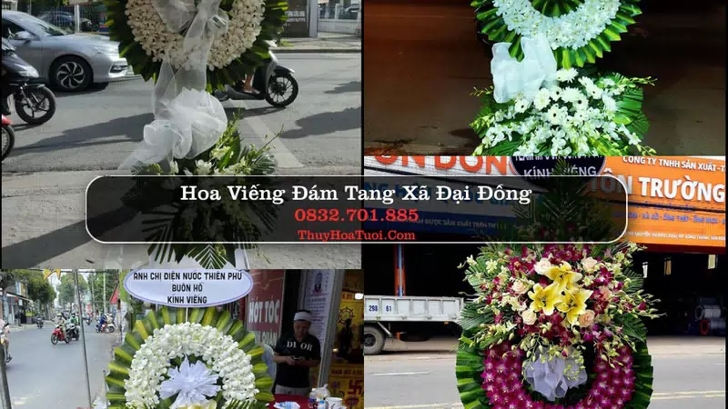 Đặt Hoa Chia Buồn tại Xã Đại Đồng, Nghệ An