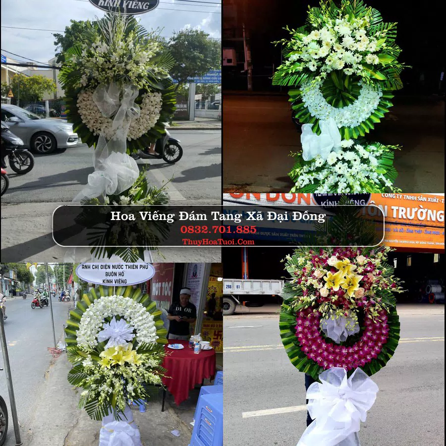 Đặt Hoa Chia Buồn tại Xã Đại Đồng, Nghệ An