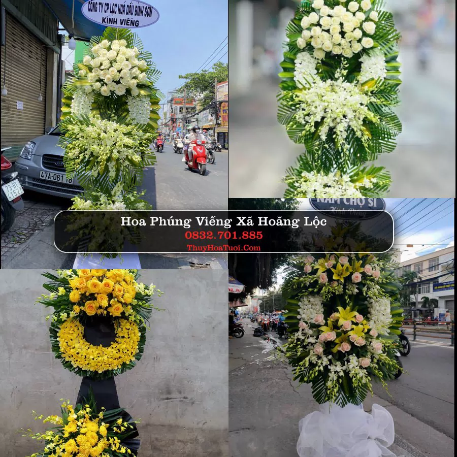 Đặt Hoa Tang Lễ tại Xã Hoằng Lộc, Thanh Hóa