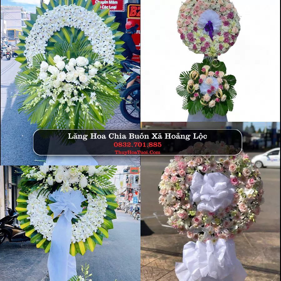 Kệ hoa tang lễ giao tại Xã Hoằng Lộc, Thanh Hóa