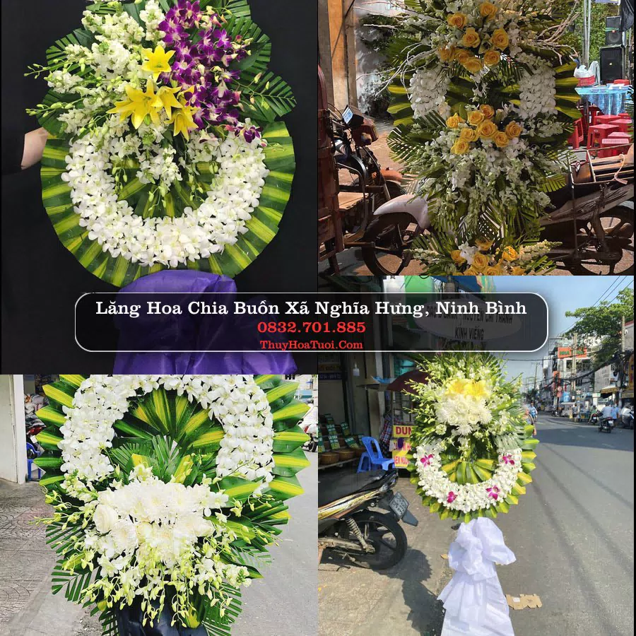 Đặt Hoa Chia Buồn tại Xã Nghĩa Hưng, Ninh Bình