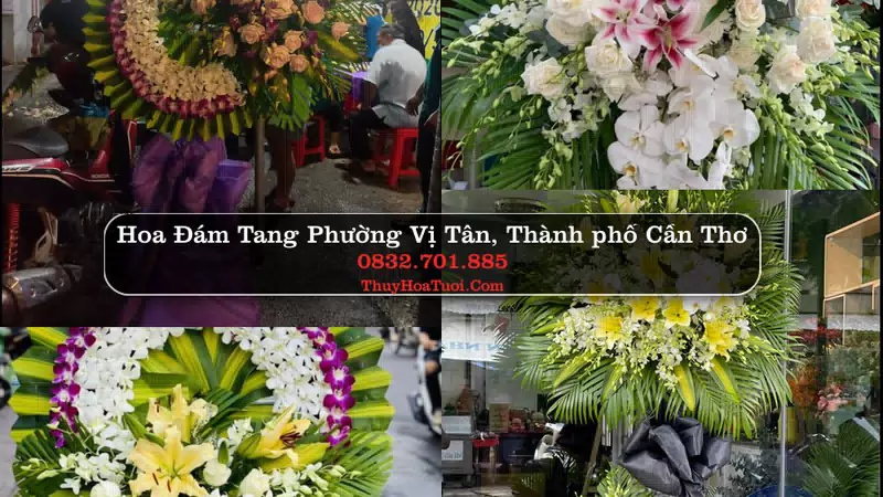 Đặt Vòng Hoa Tang Lễ tại Phường Vị Tân, Cần Thơ